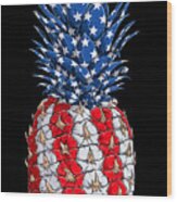 Cool Pineapple Art For Men Women Kids Pineapple Hawaii Lover Wood Print