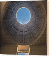 Cooling Tower Wood Print