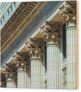 Corinth Columns Alt Wood Print