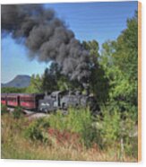 Cumbres Toltec Railroad Ii Wood Print