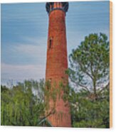 Currituck Beach Lighthouse Wood Print