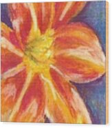 Daylily Wood Print