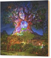 Disney's Tree Of Life Wood Print