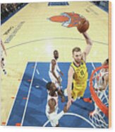 Domantas Sabonis Wood Print