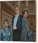 Downton Abbey Painting 1 Wood Print