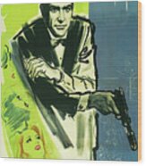 ''dr. No'', 1962 - Painting By Boris Grinsson Wood Print