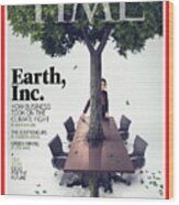 Earth, Inc. - The Privatization Of Climate Change Wood Print
