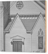 East Macon Methodist Church, Macon, 1985 Wood Print