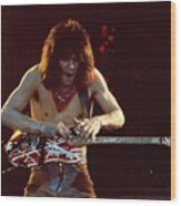 Eddie Van Halen - Van Halen Wood Print