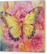 Elegant Butterfly Wood Print