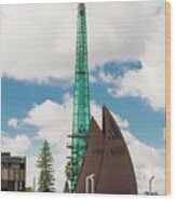 Elizabeth Quay, Perth, Western Australia Wood Print