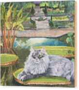 Ellie, Duchess Of Duke Garden Wood Print