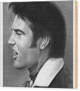 Elvis 05sep20 Wood Print