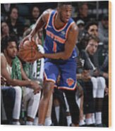 Emmanuel Mudiay Wood Print