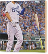 Eric Hosmer Wood Print