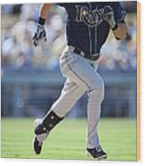 Evan Longoria Wood Print