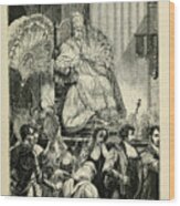 Exaltation Of Pope Pius Ix 1872 Z1 Wood Print