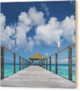 Rangiroa - Perspective Wood Print