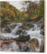 Fall At Jennings Creek Wood Print