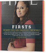 Firsts - Women Who Are Changing The World, Ava Duvernay Wood Print