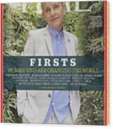 Firsts - Women Who Are Changing The World, Ellen Degeneres Wood Print