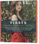 Firsts - Women Who Are Changing The World, Selena Gomez Wood Print