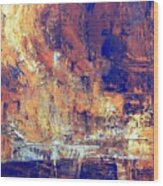 Flinders Ancient Cave Wood Print