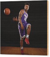 Frank Mason Wood Print