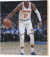 Frank Ntilikina Wood Print