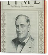 Franklin D. Roosevelt - 1932 Wood Print