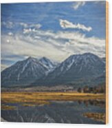 Gardnerville Nevada Wood Print