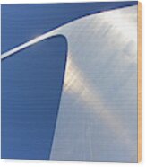 Gateway Arch Wood Print