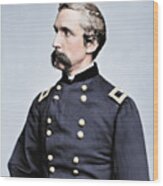 General Joshua Chamberlain - Colorized Wood Print