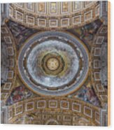 Geometric Beauty - St. Peter's Wood Print