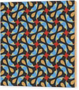Geometric Pattern 2237a Wood Print