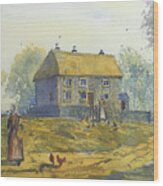 Gildersome Manor House Wood Print