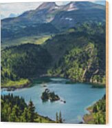 Glacier National Park Wood Print