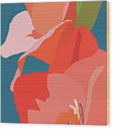 Gladiolus Wood Print