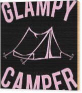 Glampy Camper Wood Print