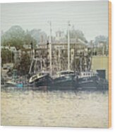 Gloucester Harbor Wood Print