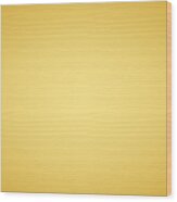 Gold Smooth Gradient Background Wood Print