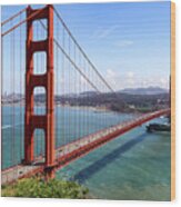 Golden Gate Wood Print