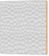 Golf Ball Texture Wood Print