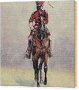 Governor's Bodyguard, Bombay Musalman Rajput Q5 Wood Print