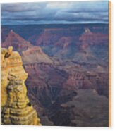 Grand Canyon Morning Wood Print