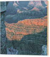 Grand Canyon Sunset Wood Print