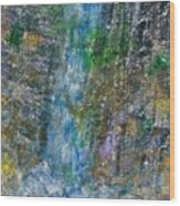 Granite Falls Wood Print