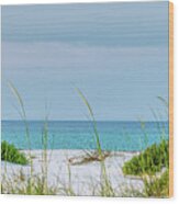 Gulf Island National Seashore Panorama Wood Print