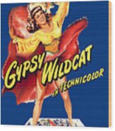 ''gypsy Wilcat'', 1944 - 3d Movie Poster Wood Print