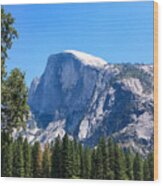 Half Dome Wood Print